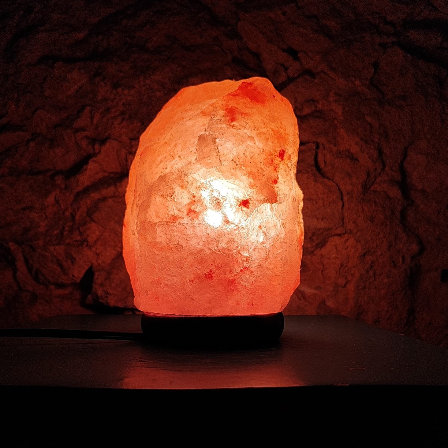 Luminária de Sal do Himalaia P - até 3kg - #19